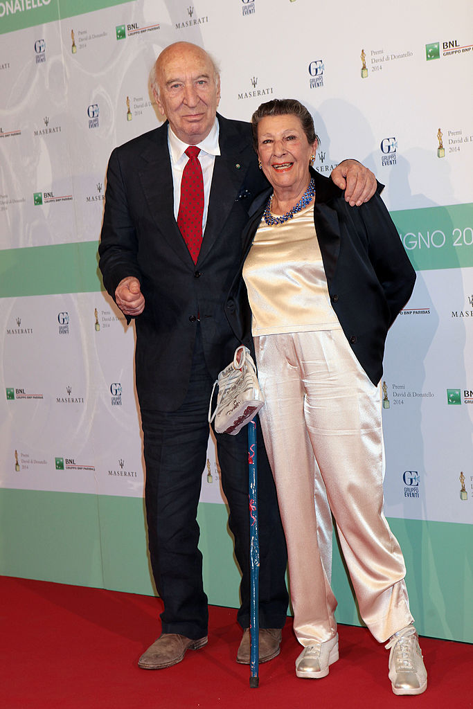 Giuliano Montaldo e la moglie Vera Pescarolo