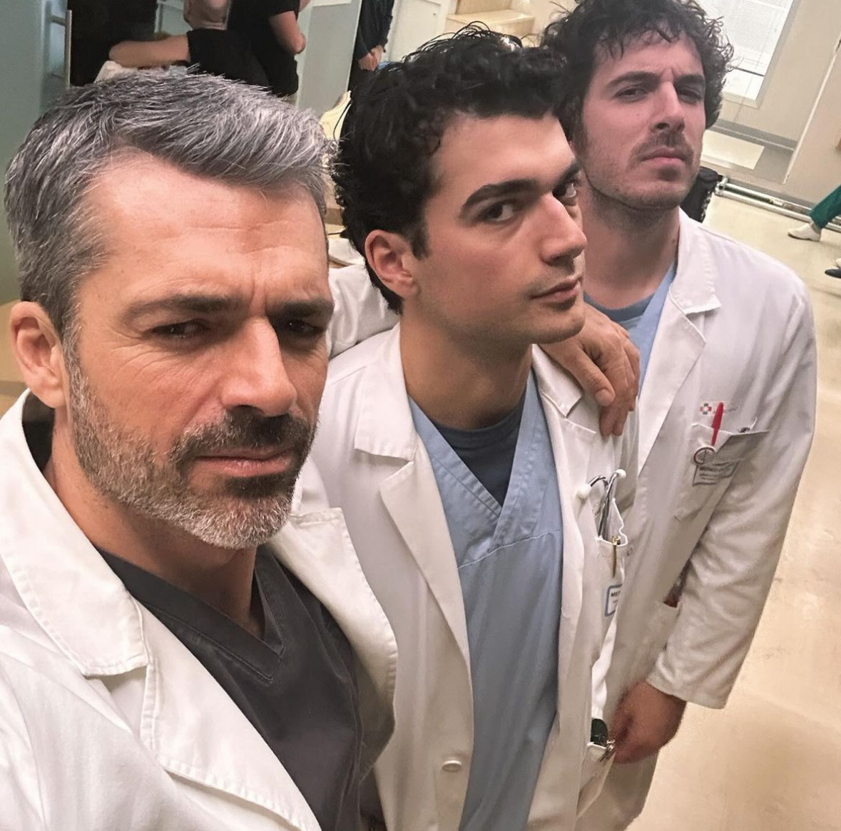 Luca Argentero sul set della terza stagione di Doc Nelle tue mani