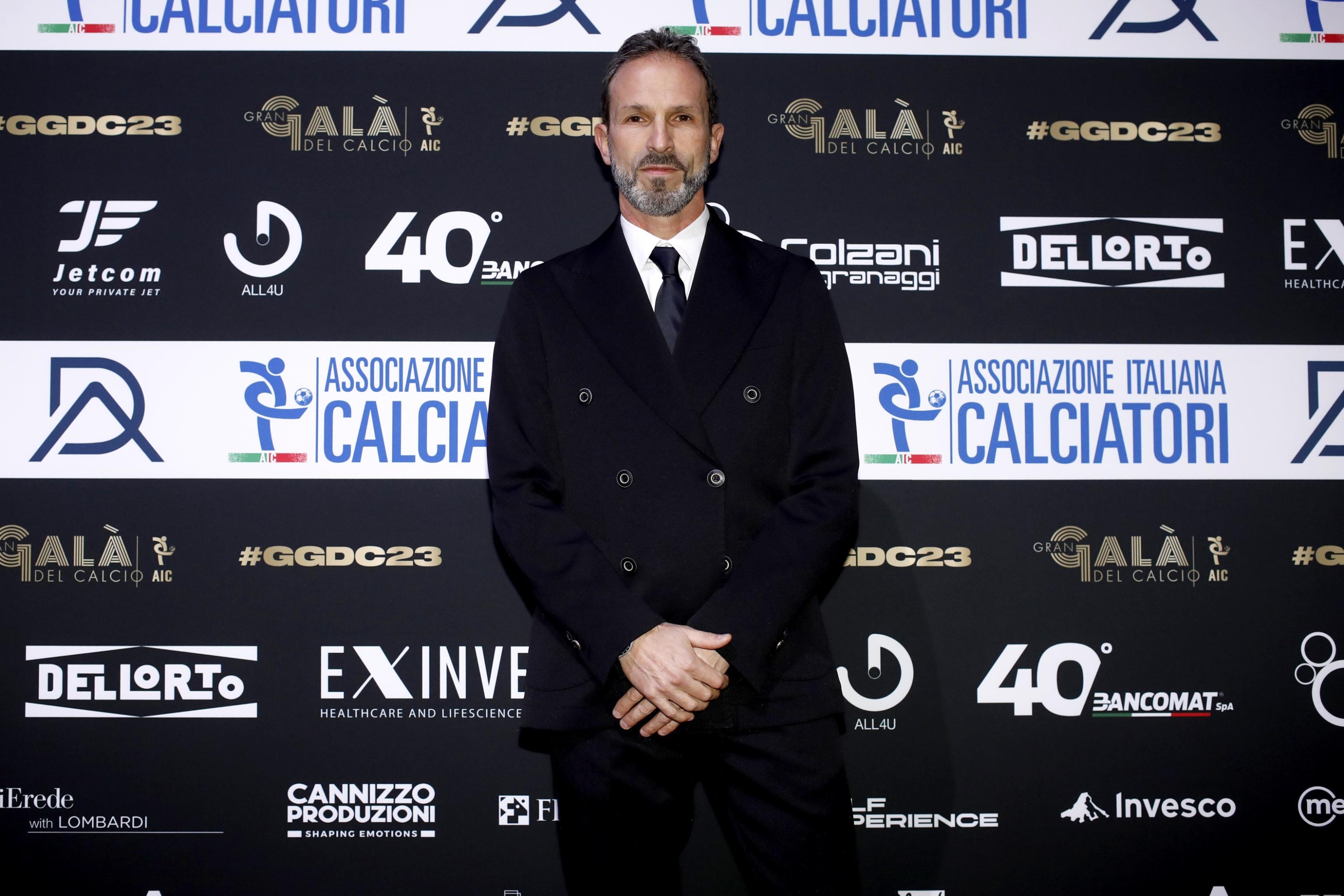 Umberto Calcagno in occasion of the 2023 edition of the event "Gran Gala Football AIC" organized by the Italian Footballers Association, in Milan, Italy, 04 December 2023. ANSA/MOURAD BALTI TOUATI