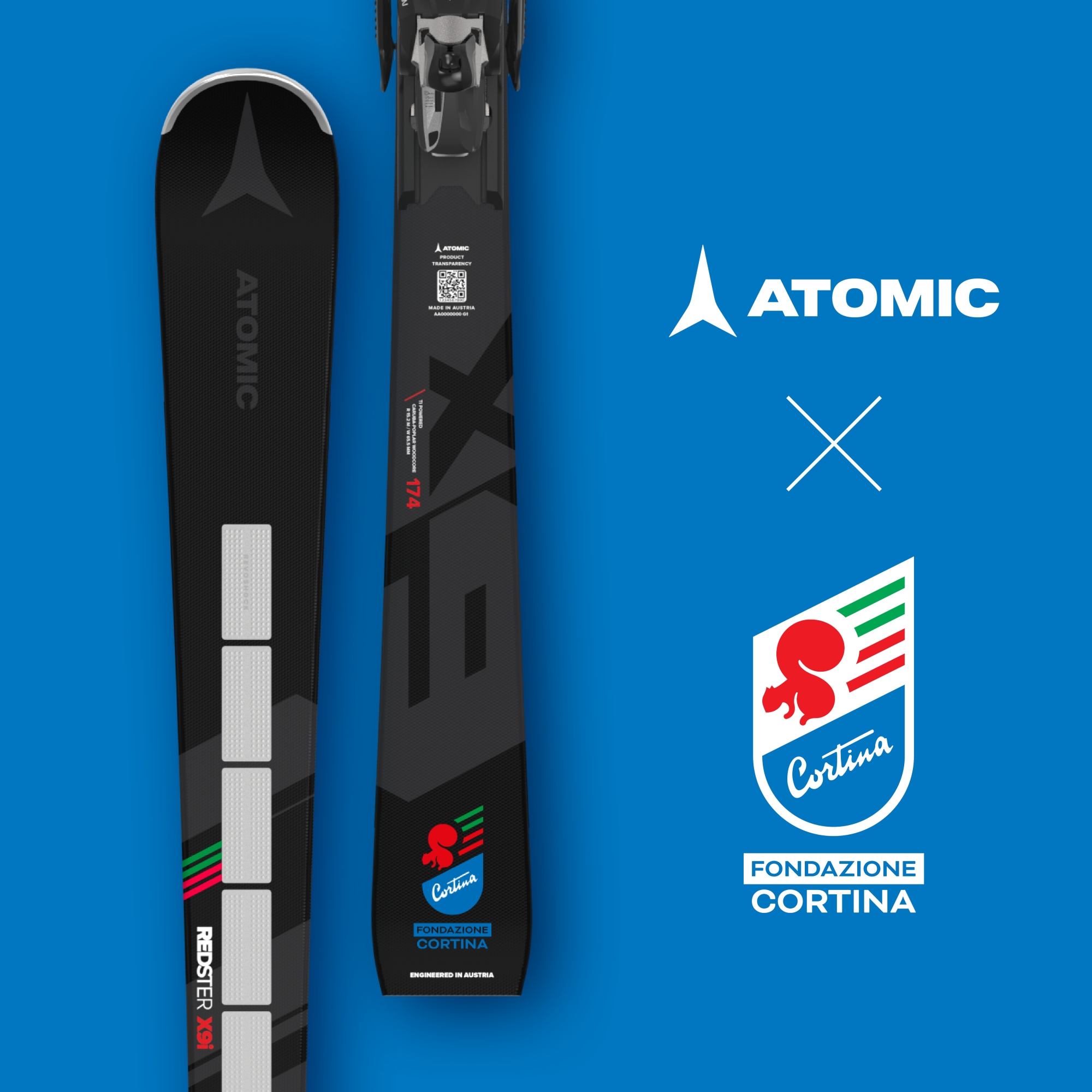Atomic sci per Milano Cortina 2026