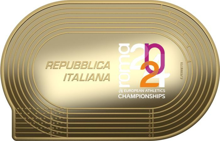 Presentata la moneta degli Europei di Atletica Roma 2024 dedicata a Mennea