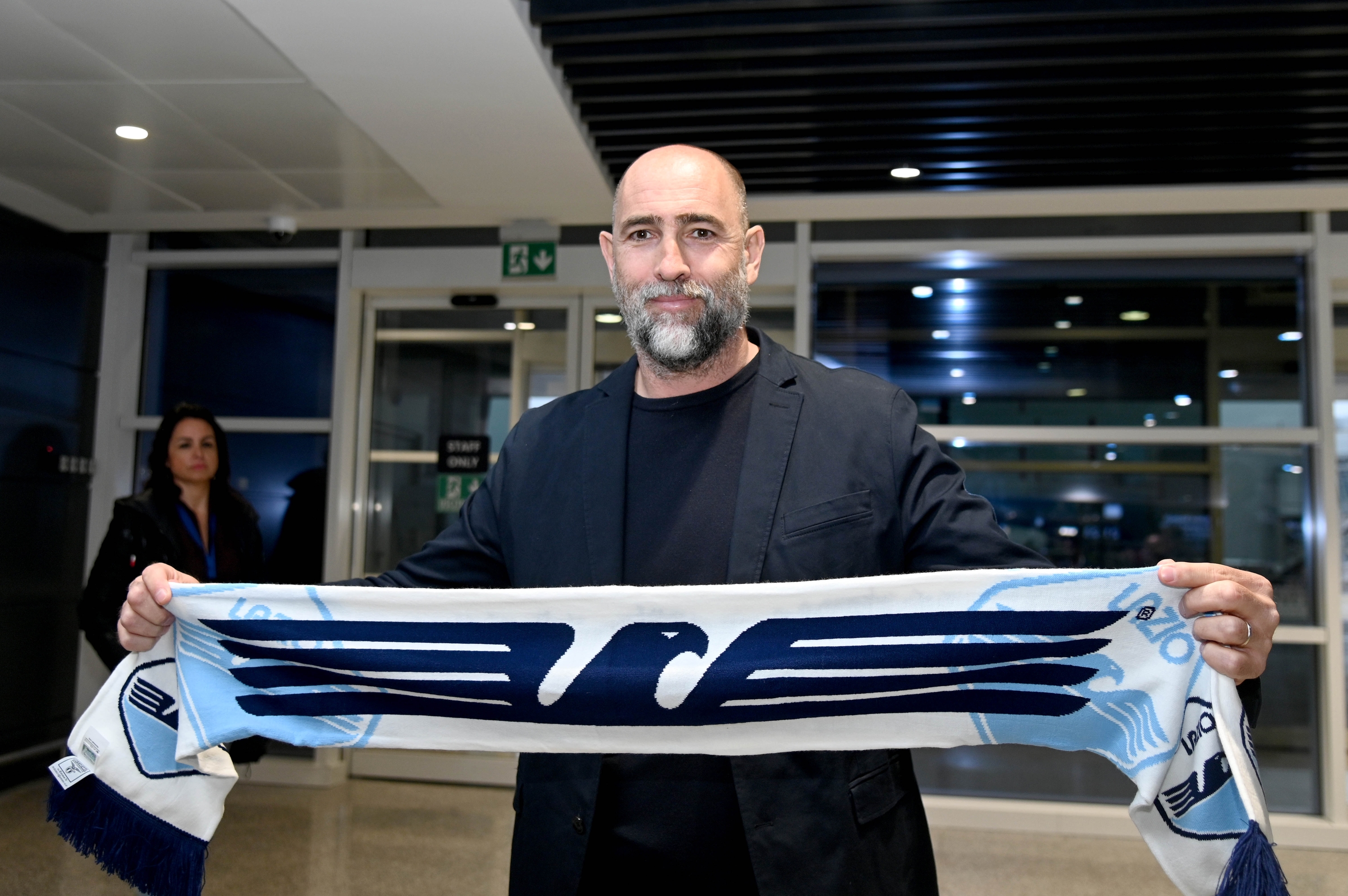ROME, ITALY - MARCH 18: SS Lazio new head coach Igor Tudor arrives in Roma on March 18, 2024 in Rome, Italy. (Photo by Marco Rosi - SS Lazio/Getty Images)