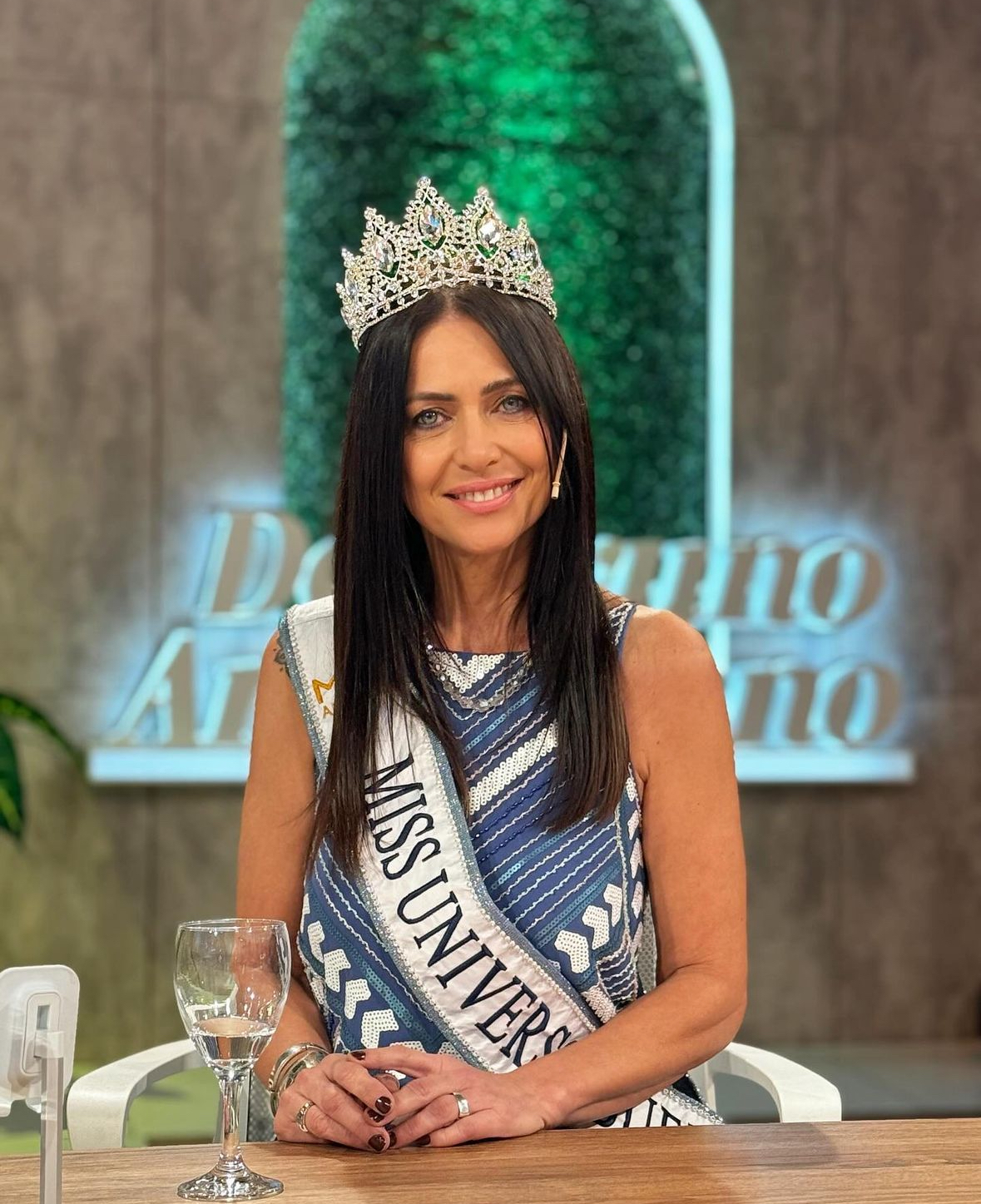 Alejandra Rodriguez, finalista di Miss Universo a Buenos Aires a 60 anni