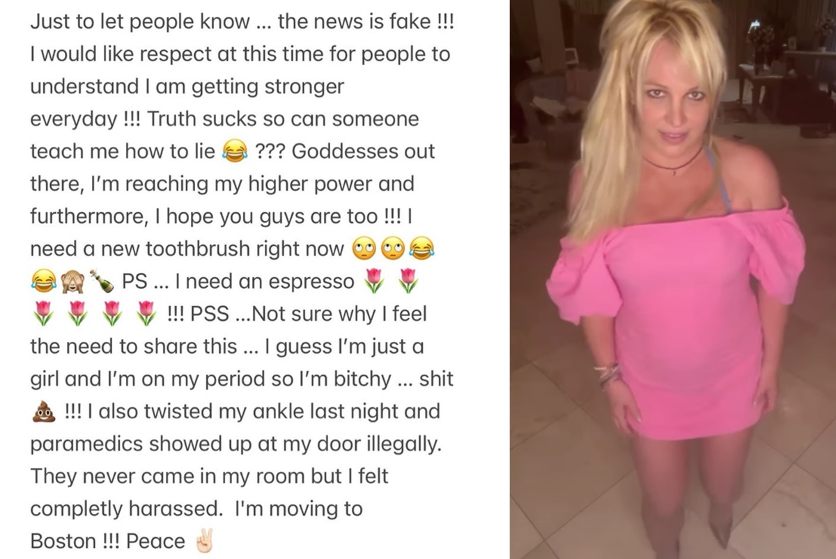 Britney Spears fake news