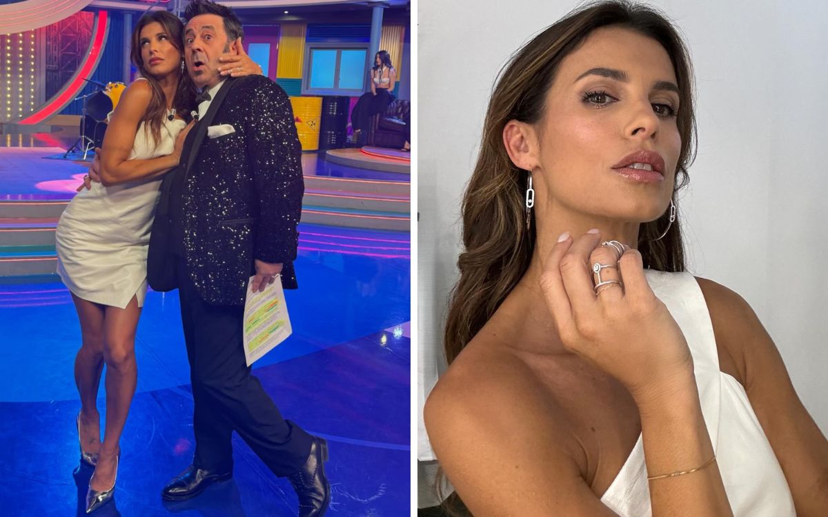 Elisabetta Canalis fisico top al GialappaShow: ecco come si allena |  Gazzetta.it