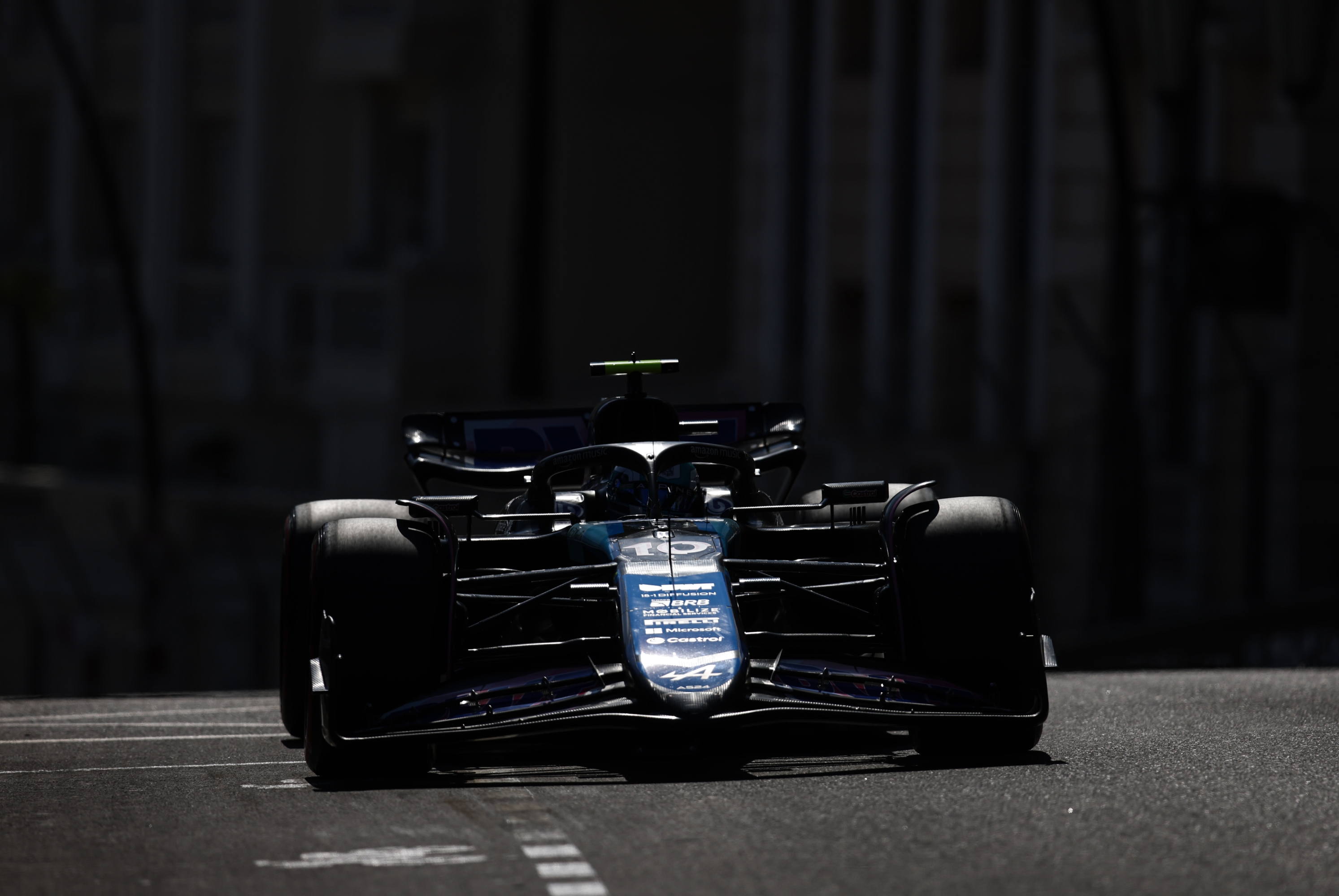 MONTE-CARLO, MONACO - MAY 25: Pierre Gasly of France driving the (10) Alpine F1 A524 Renault on track during qualifying ahead of the F1 Grand Prix of Monaco at Circuit de Monaco on May 25, 2024 in Monte-Carlo, Monaco. (Photo by Ryan Pierse/Getty Images)