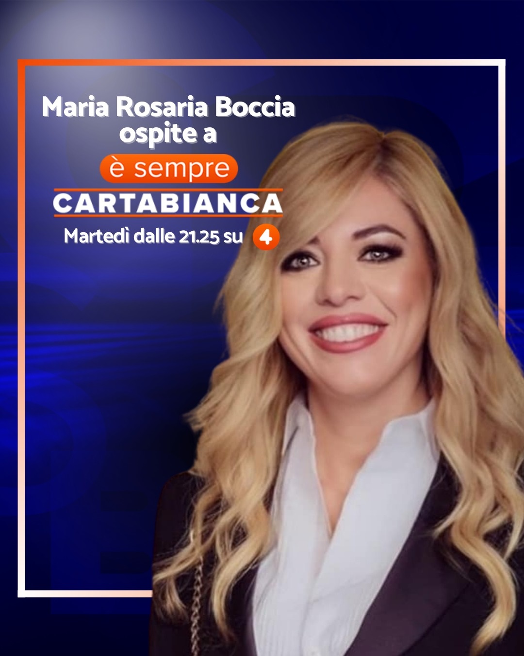 Maria Rosaria Boccia ospite a Cartabianca