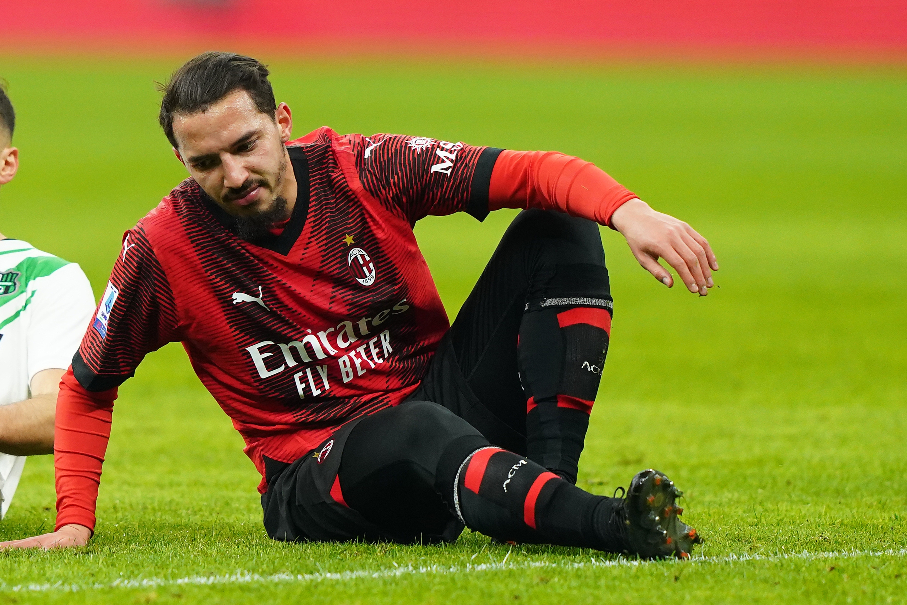 Foto Spada/LaPresse 30 dicembre 2023 - Milano, Italia - sport, calcio - Ac Milan vs Sassuolo   - Campionato italiano di calcio Serie A TIM 2023/2024 - Stadio San Siro. Nella foto:Ismael Bennacer (AC Milan);   December 30  , 2023 Milan, Italy - sport, calcio -  Ac Milan vs Sassuolo  - Italian Serie A Football Championship 2023/2024 - San Siro Stadium. In the pic:  Ismael Bennacer (AC Milan);