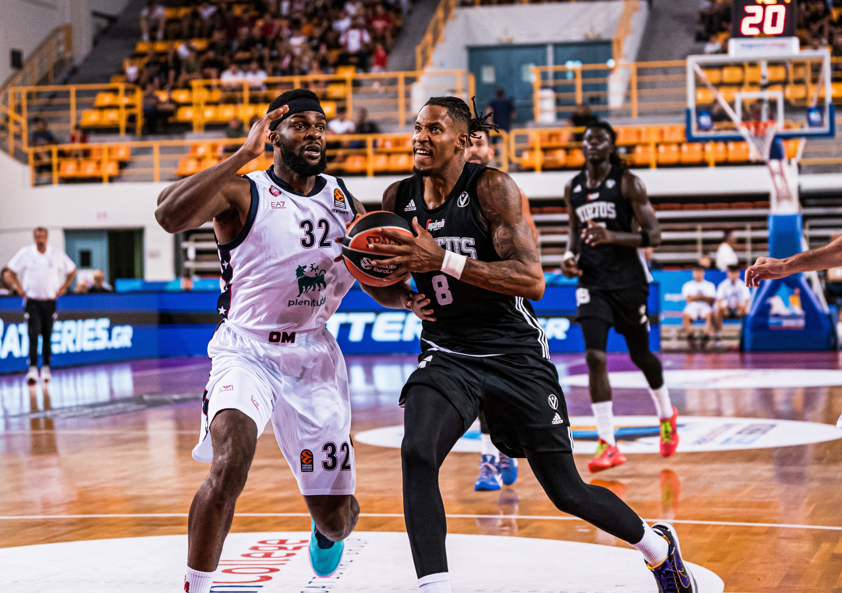 Will Clyburn Virtus Bologna - Olympiacos Torneo di Creta 2024 Heraklion, 14/09/2024 Foto Ciamillo-Castoria