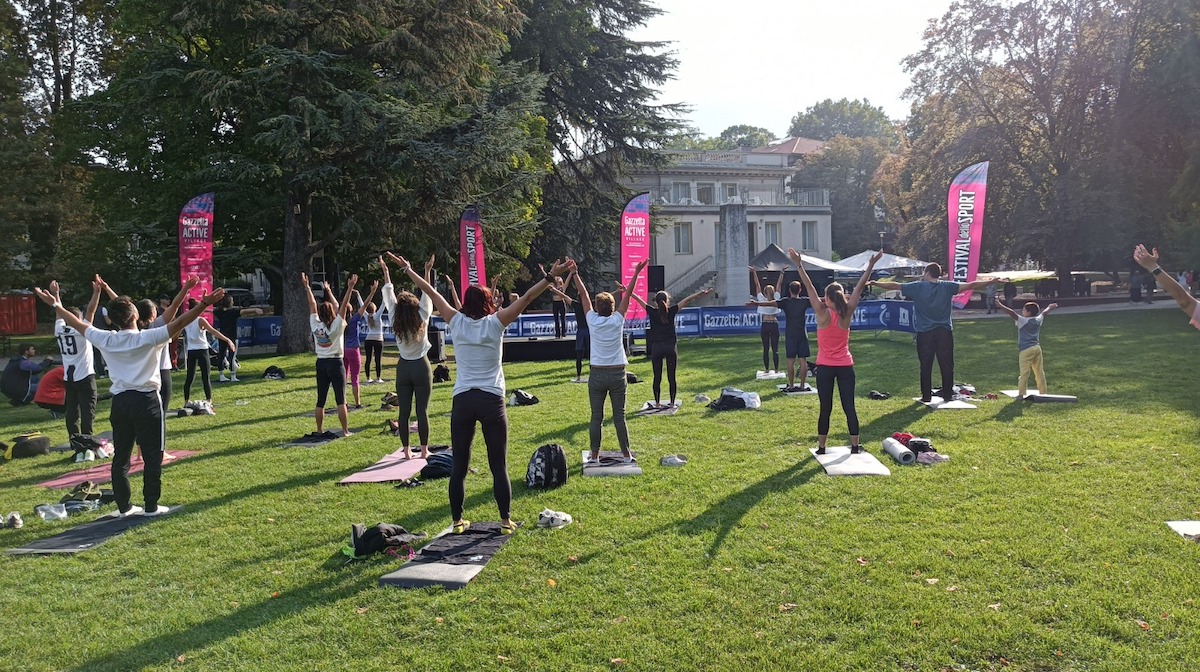 Lezioni di Calisthenics con Jury Chechi Festival di Trento