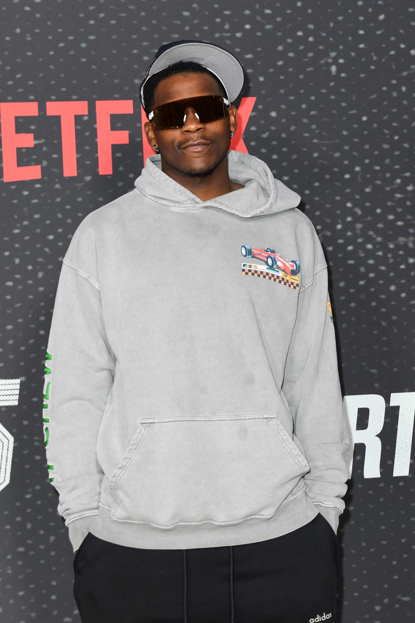 US professional basketball player Anthony Edwards attends the Los Angeles premiere of Netflix's "Starting 5" at the Egyptian Theatre in Hollywood, California, on September 23, 2024. (Photo by VALERIE MACON / AFP)