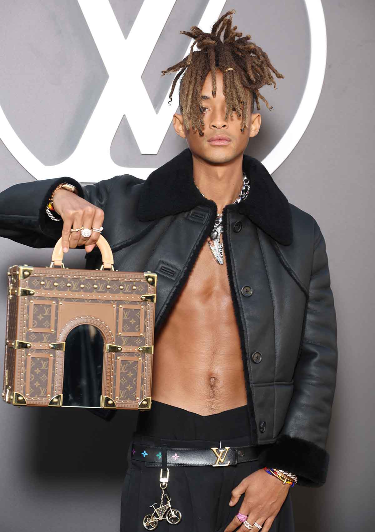 Jaden Smith alla sfilata di Louis Vuitton