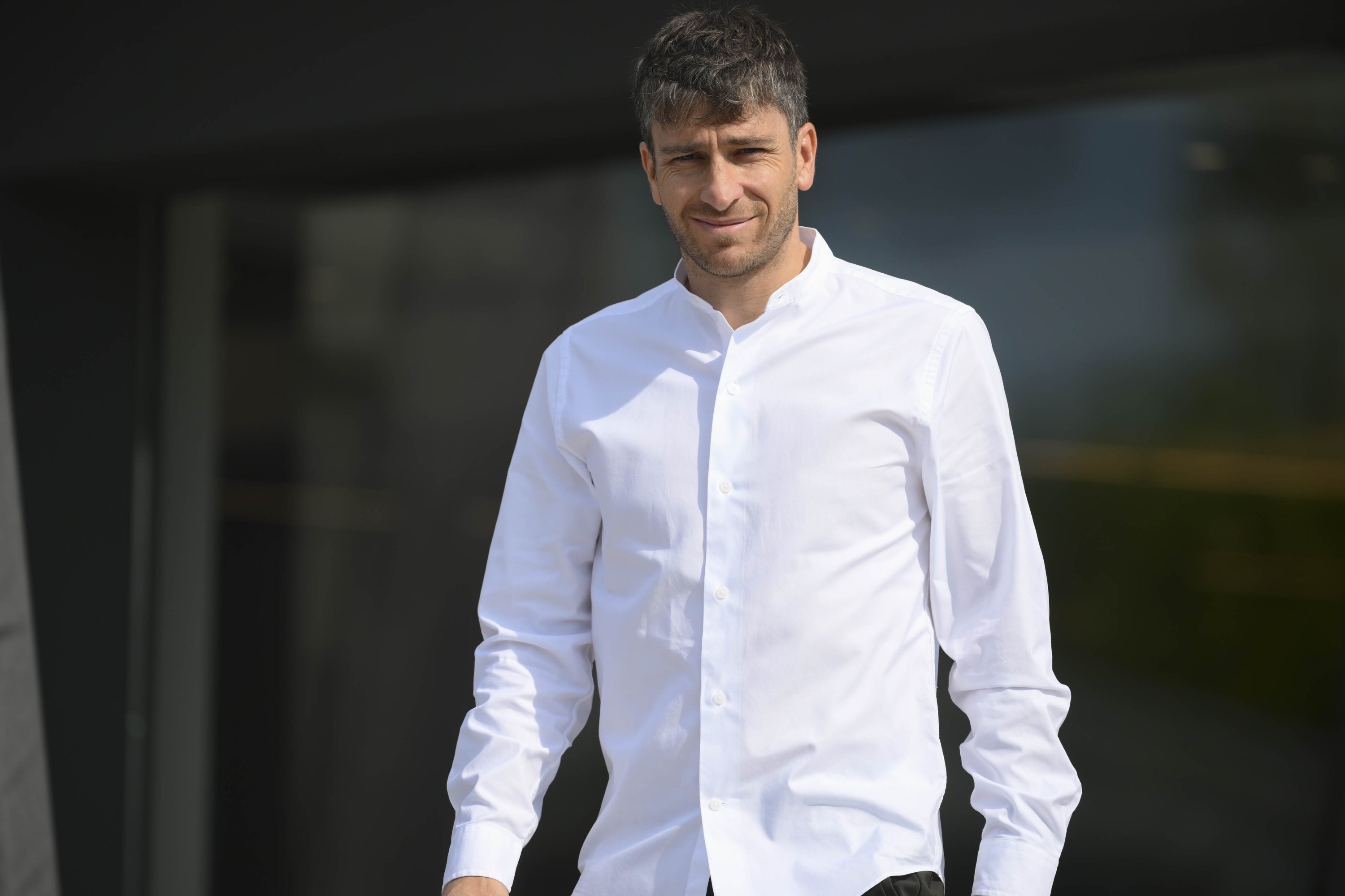 ROME, ITALY - SEPTEMBER 25: AS Roma Sports Director Floren Ghisolfi during the UEFA Europa League 2024/25 League Phase MD1 training session at Centro Sportivo Fulvio Bernardini on September 25, 2024 in Rome, Italy. (Photo by Luciano Rossi/AS Roma via Getty Images)