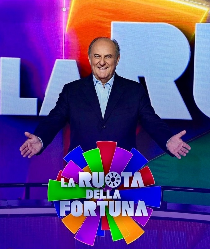 Gerry Scotti La Ruota della Fortuna