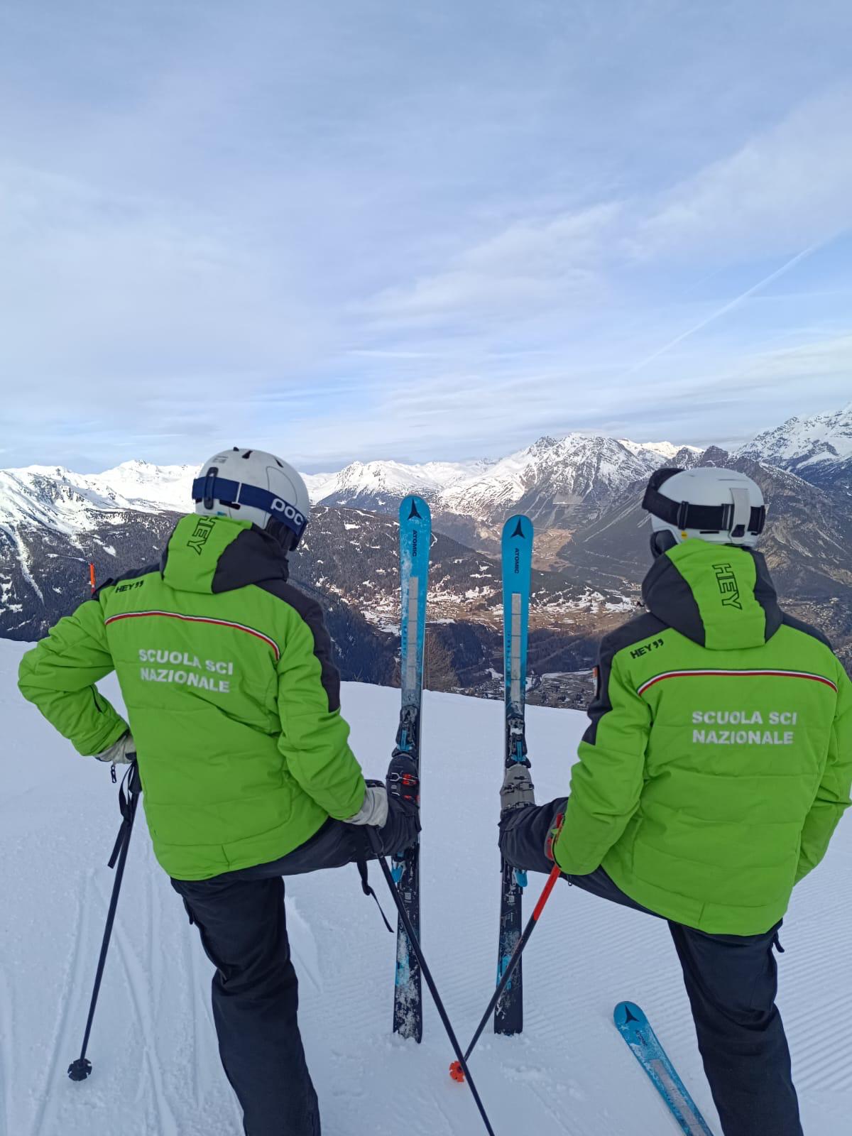 scuola sci nazionale bormio maestri sci sciare