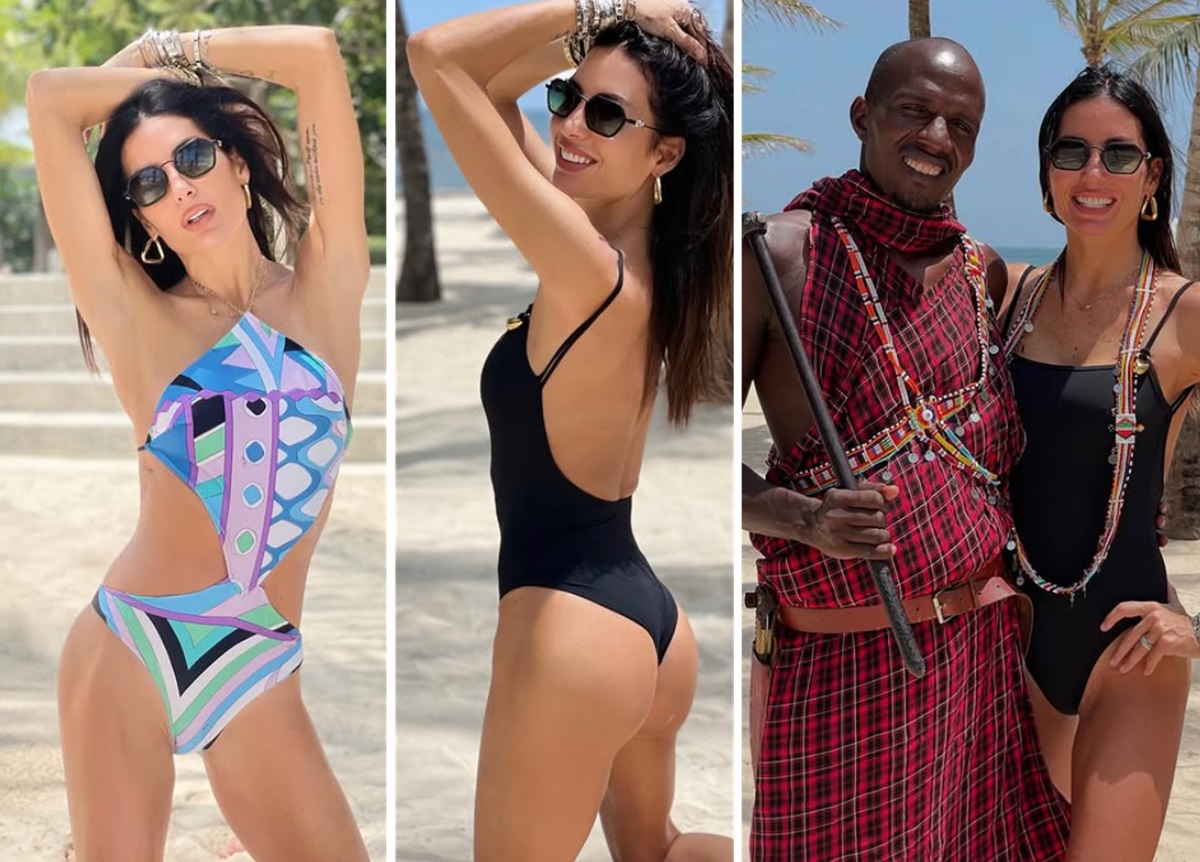 Elisabetta Gregoraci in Africa