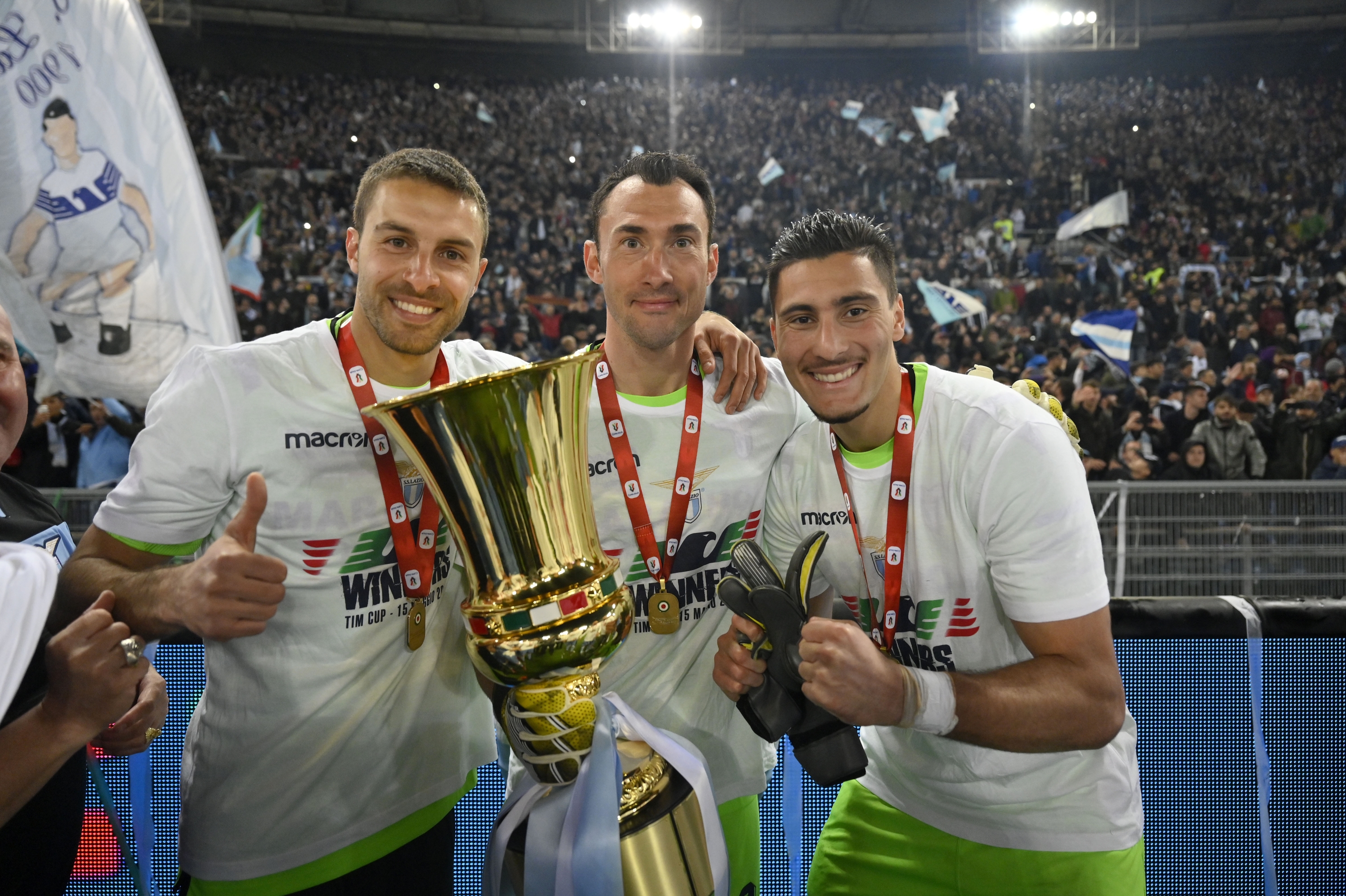 Guido Guerrieri, Silvio Proto e Thomas Strakosha
Finale Tim Cup Atalanta Vs Lazio allo Stadio Olimpico di Roma.
Roma, 15.05.2019
© Marco Rosi