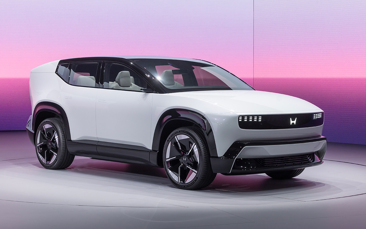 Ces 2025 ecco Honda 0 Series berlina e Suv, elettriche in grande