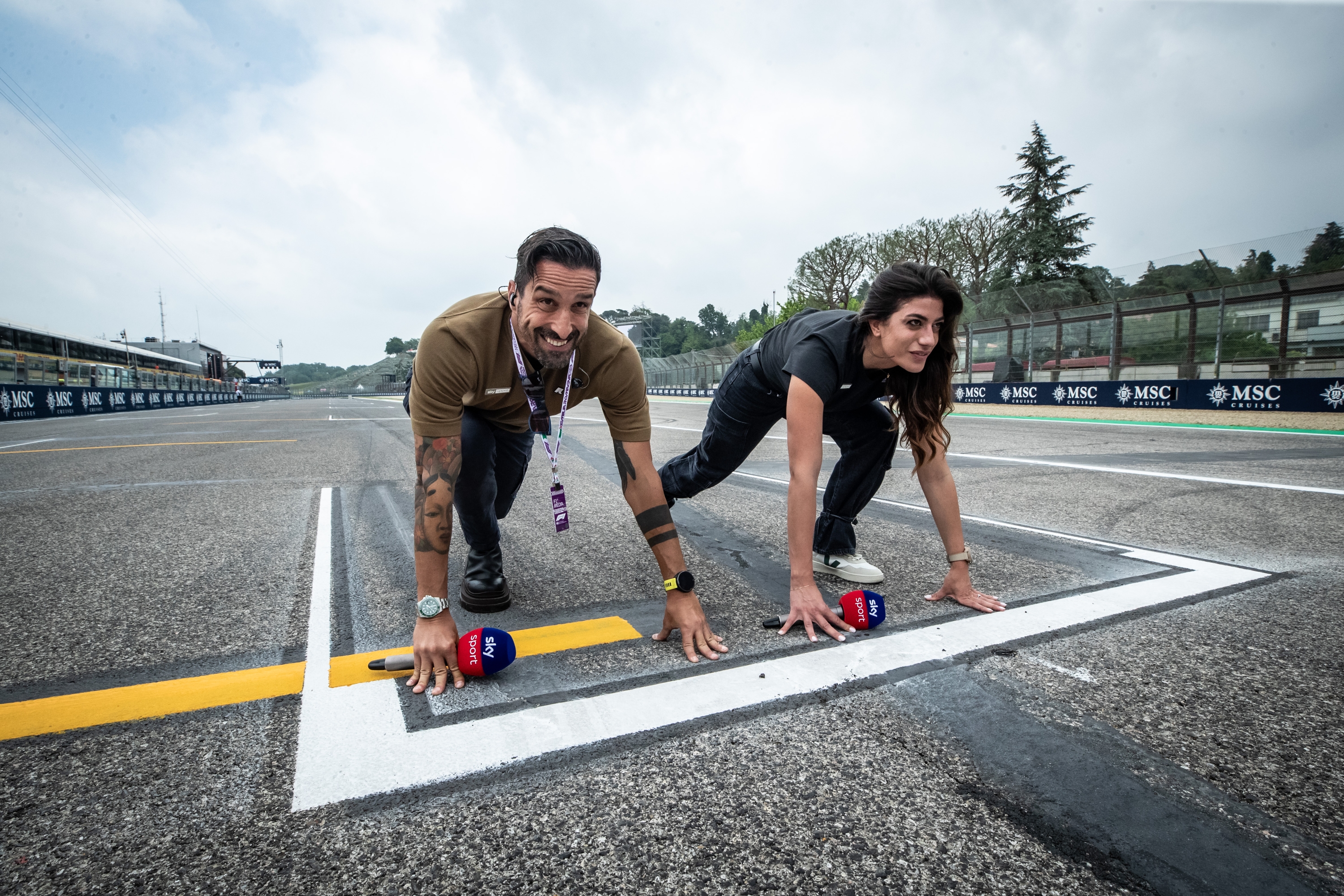 Davide Camicioli con Vicky Piria