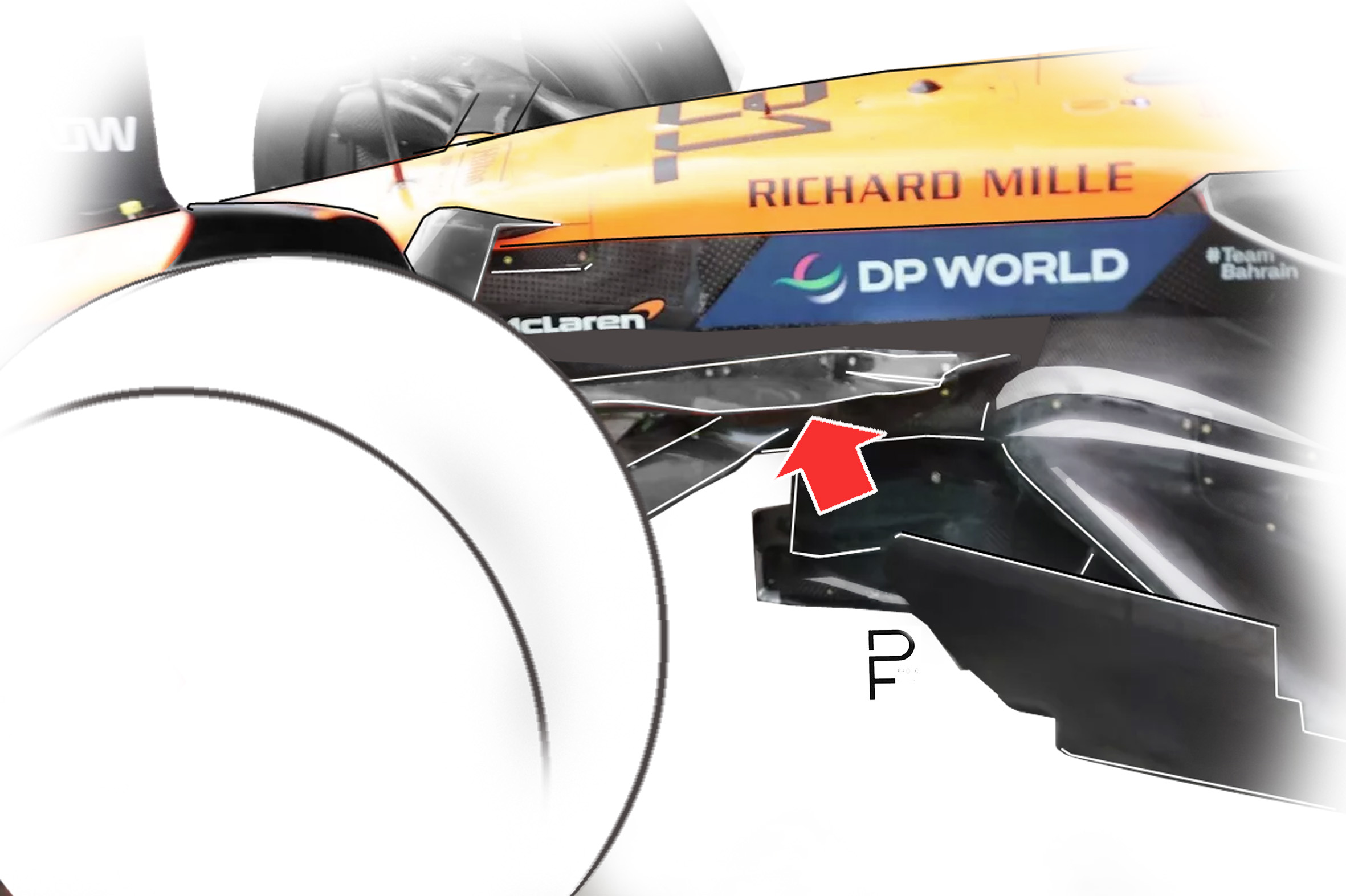 sospensione mclaren mcl39 f1 2025