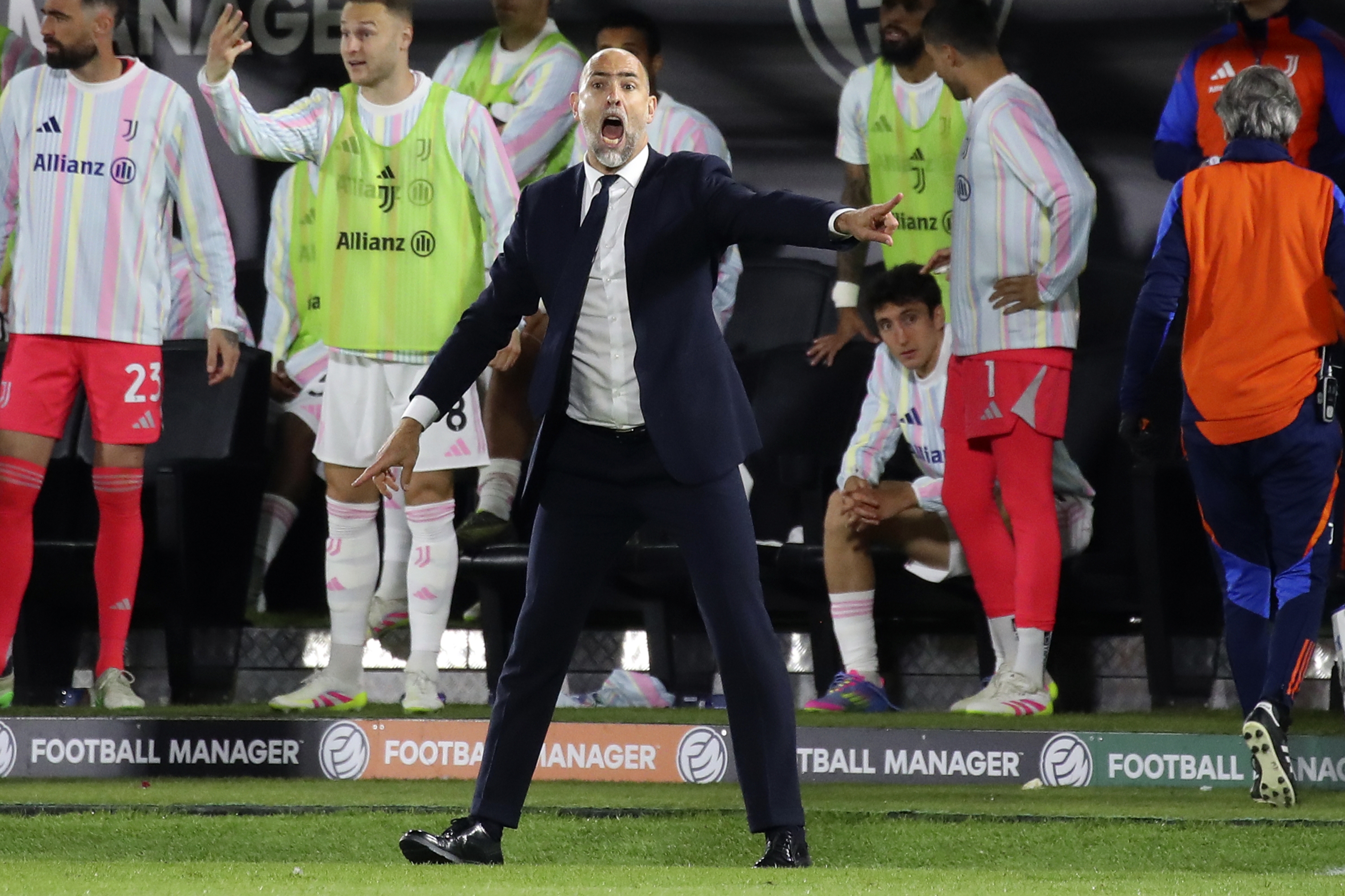 Juventus’ head coach Tudor Igor during the Serie A enilive soccer match between Venezia and Juventus at the Pier Luigi Penzo Stadium, north Est Italy - Sunday , May 25, 2025. Sport - Soccer (Photo by Paola Garbuio /Lapresse)