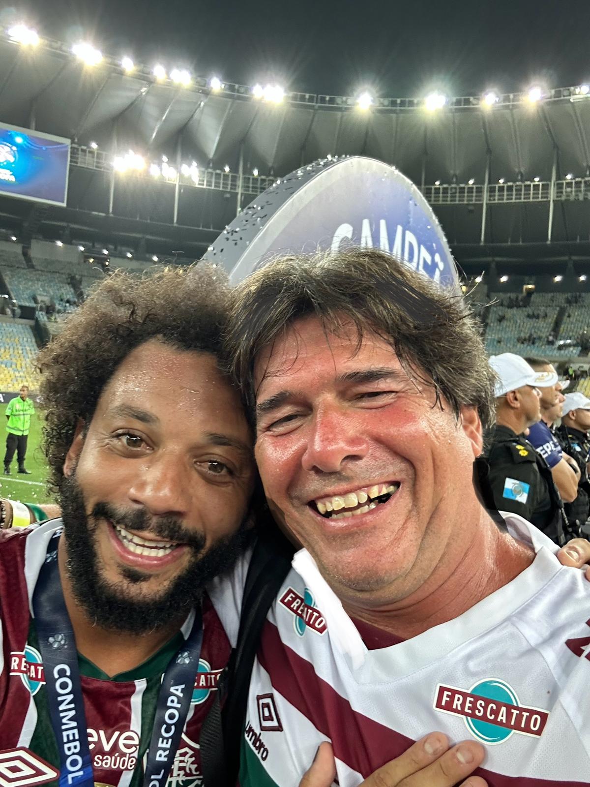 Stefano Tirelli con Marcelo