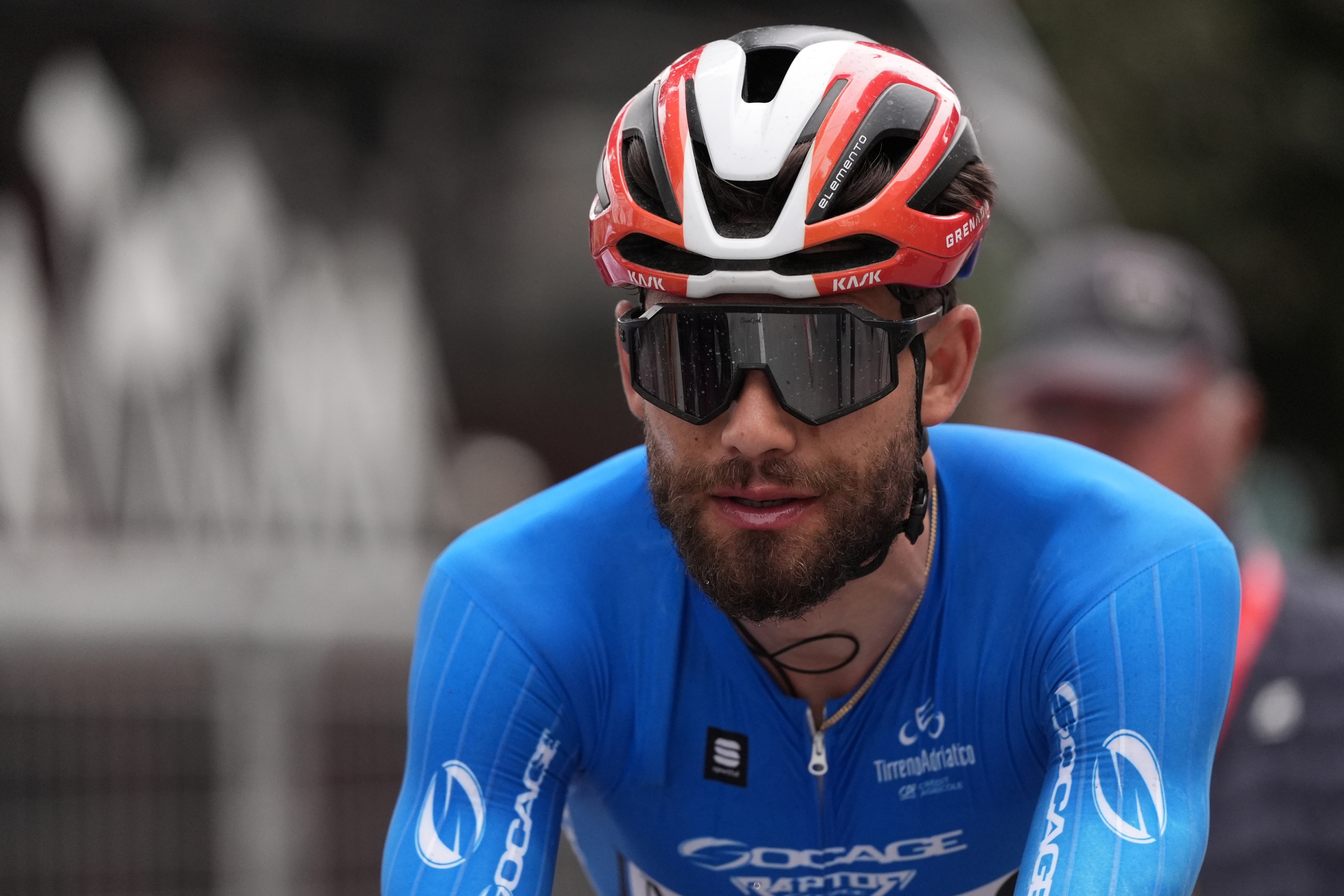 Ganna Filippo of Ineos Grenadiers during the 60th Tirreno - Adriatico 2025, Stage 5 from Ascoli Piceno to Pergola - on March 14, 2025 in Pergola, Marche, Italy. (Photo by Massimo Paolone/LaPresse)