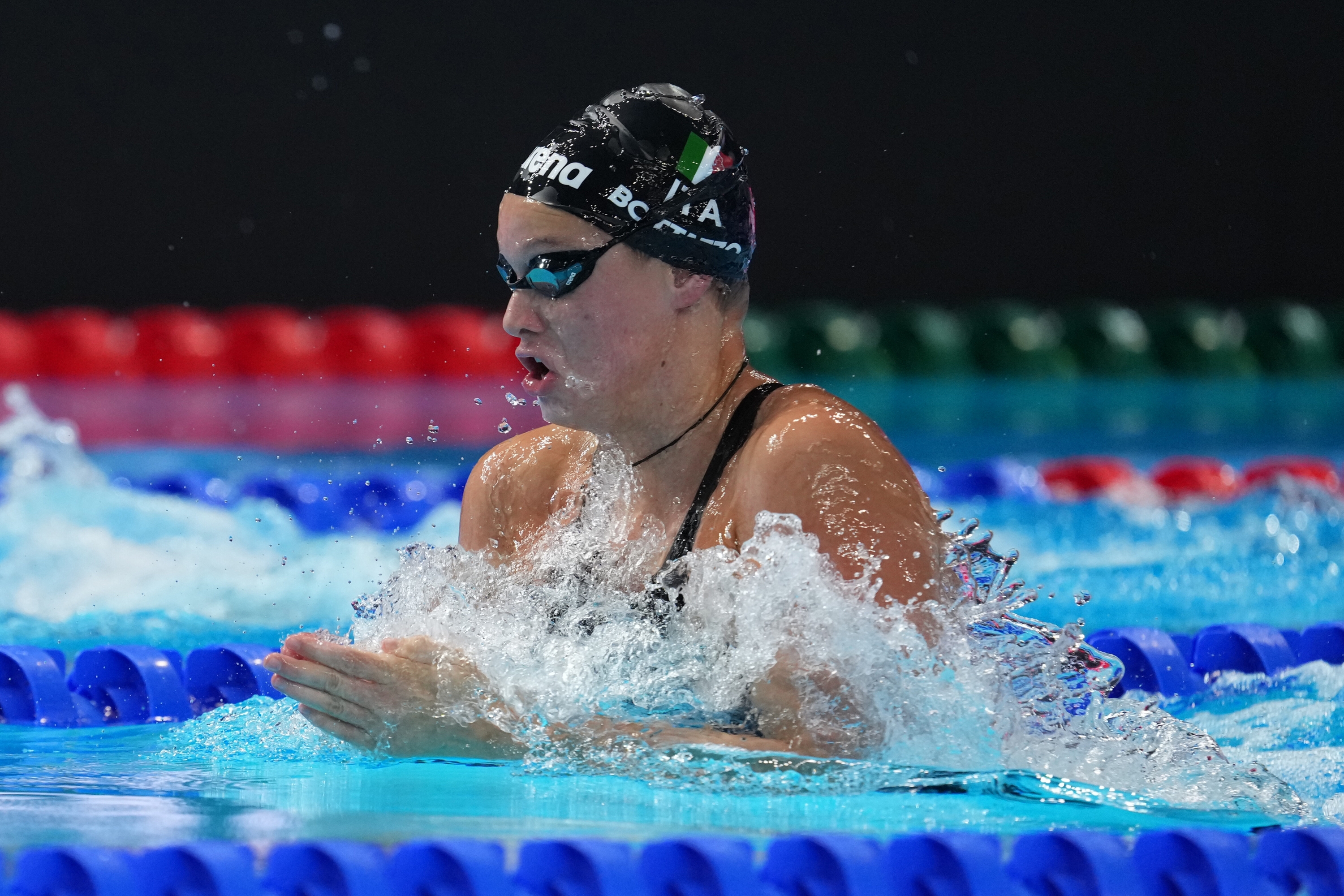 Anita Bottazzo from Italy in action during World Aquatics Championships Singapore 2025 - sport- swimming - Singapore, July 27, 2025 (Photo by Gian Mattia D'Alberto / LaPresse)