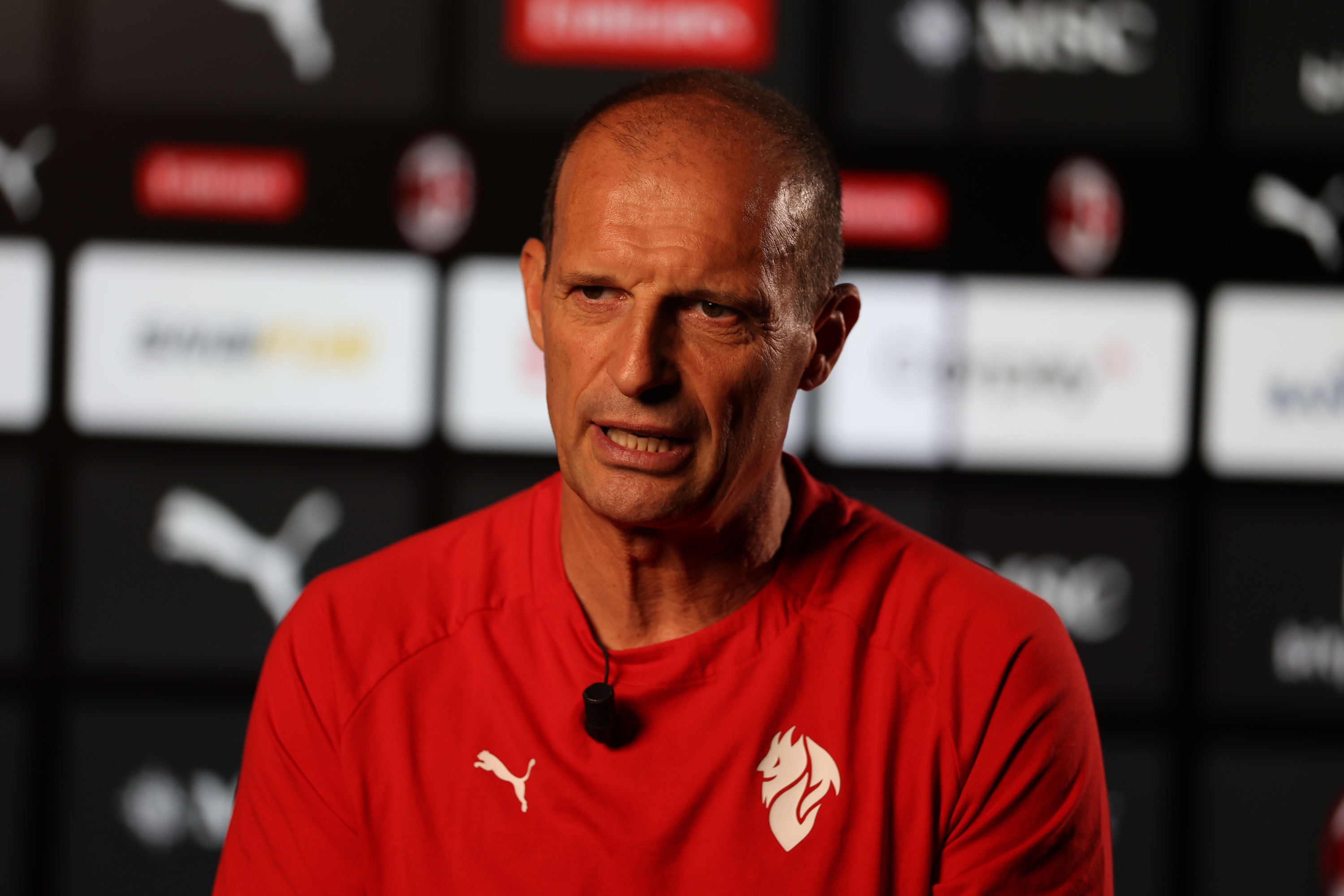 Massimiliano Allegri, allenatore del Milan.