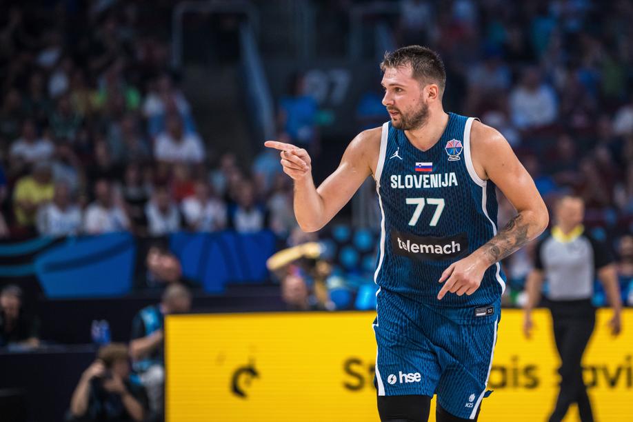Luka Doncic dominating on the court