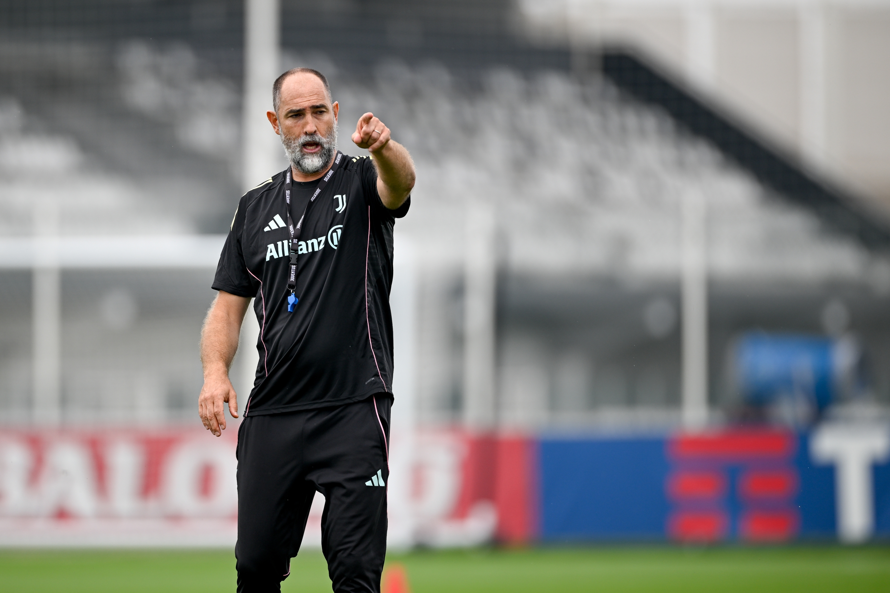 Igor Tudor coaching Juventus