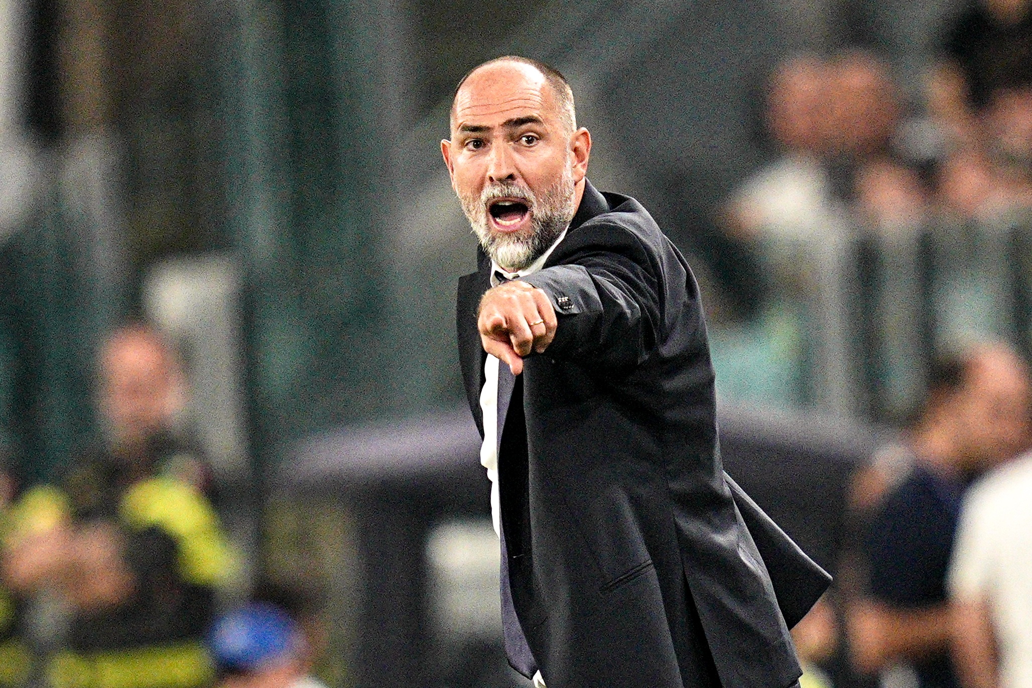 Juventusâ&#128;&#153; head coach Igor Tudor during the Uefa Champions League soccer match, between Juventus and Borussia Dortmund at the Allianz Stadium in Turin, north west Italy - Tuesday, September 16, 2025. Sport - Soccer (Photo by Marco Alpozzi/Lapresse)