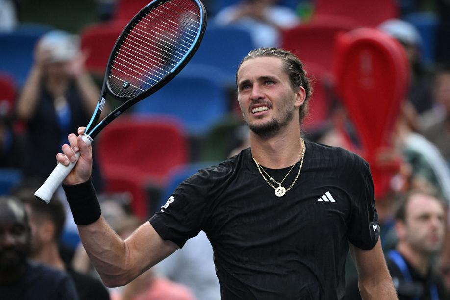 Alexander Zverev in campo