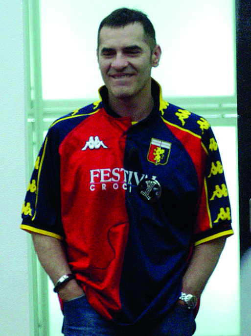 ©Petrinka-Valerio/La Presse
13-03-2005 Milano, Italia
Spettacolo
Music Farm 2005
Nella foto: Francesco Baccini