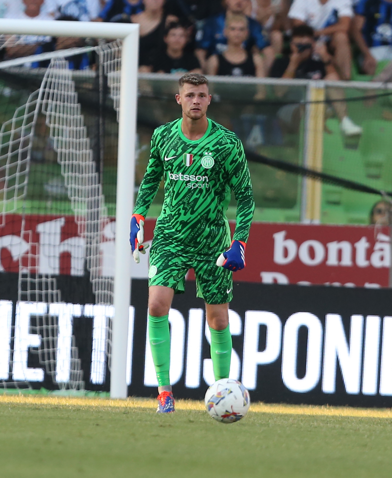 Josep Martínez (Inter) pictured during a friendly match preseason between Inter and Las Palmas.