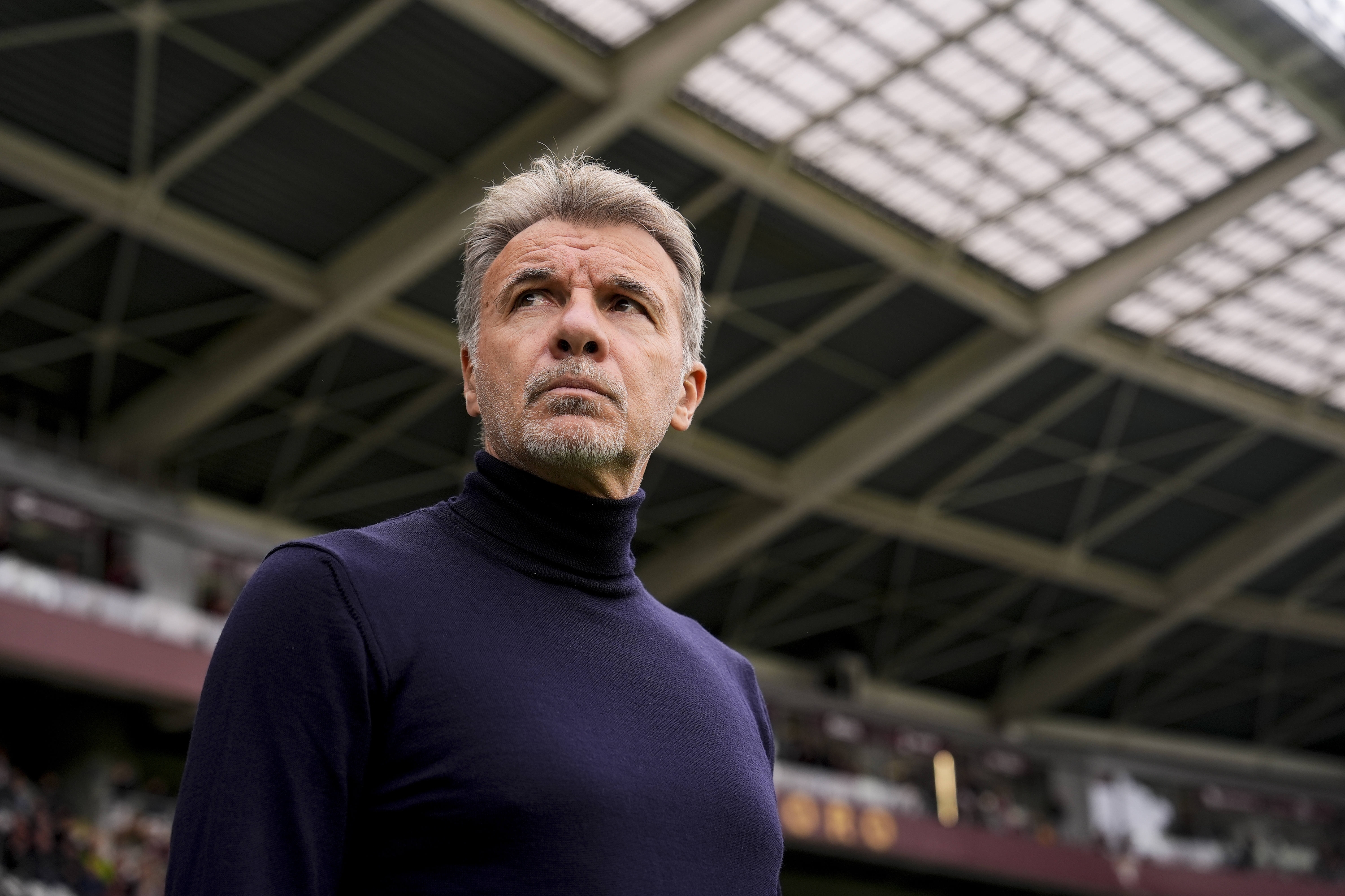TorinoÕs head coach Marco Baroni before the Serie A soccer match between Torino Fc and Pisa at the Stadio Olimpico Grande Torino in Turin, north west Italy - November 2, 2025. Sport - Soccer (Photo by Fabio Ferrari/LaPresse)