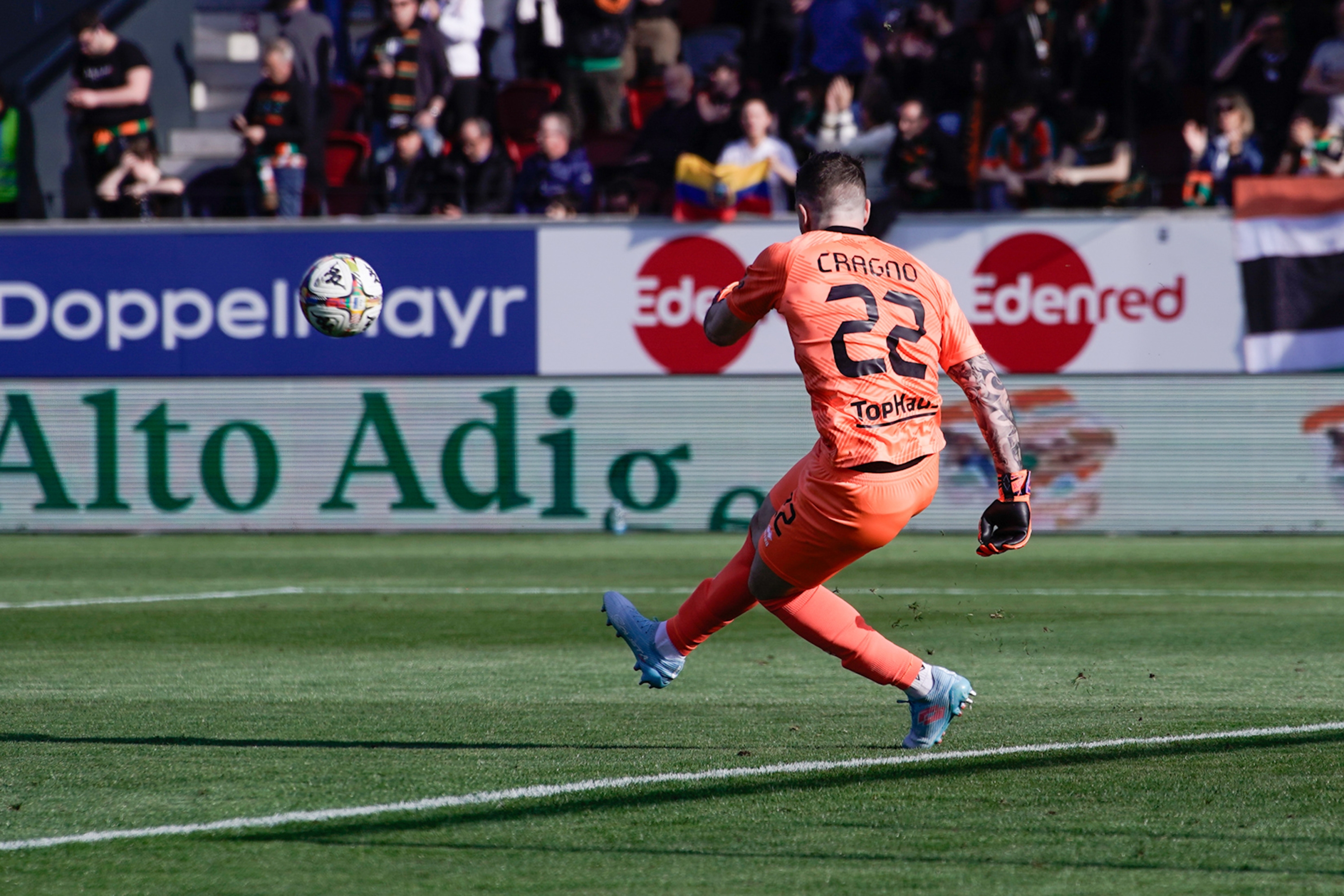 Alessio Cragno (Sudtirol 22)Campionato italiano di calcio Serie BKT 2025/2026 allo stadio Druso di Bolzano, Italia - 28 Febbraio 2026 - Sport - Calcio. (Photo by Paolo Savio/LaPresse)