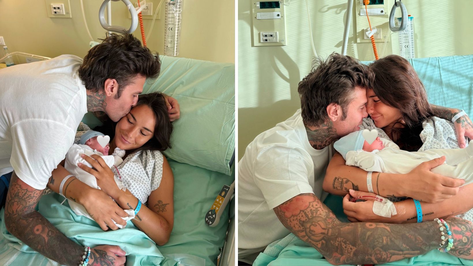 Az Rappeer Fedez, Giulia Honegger ha partorito, nato il terzo figlio del rapper ...